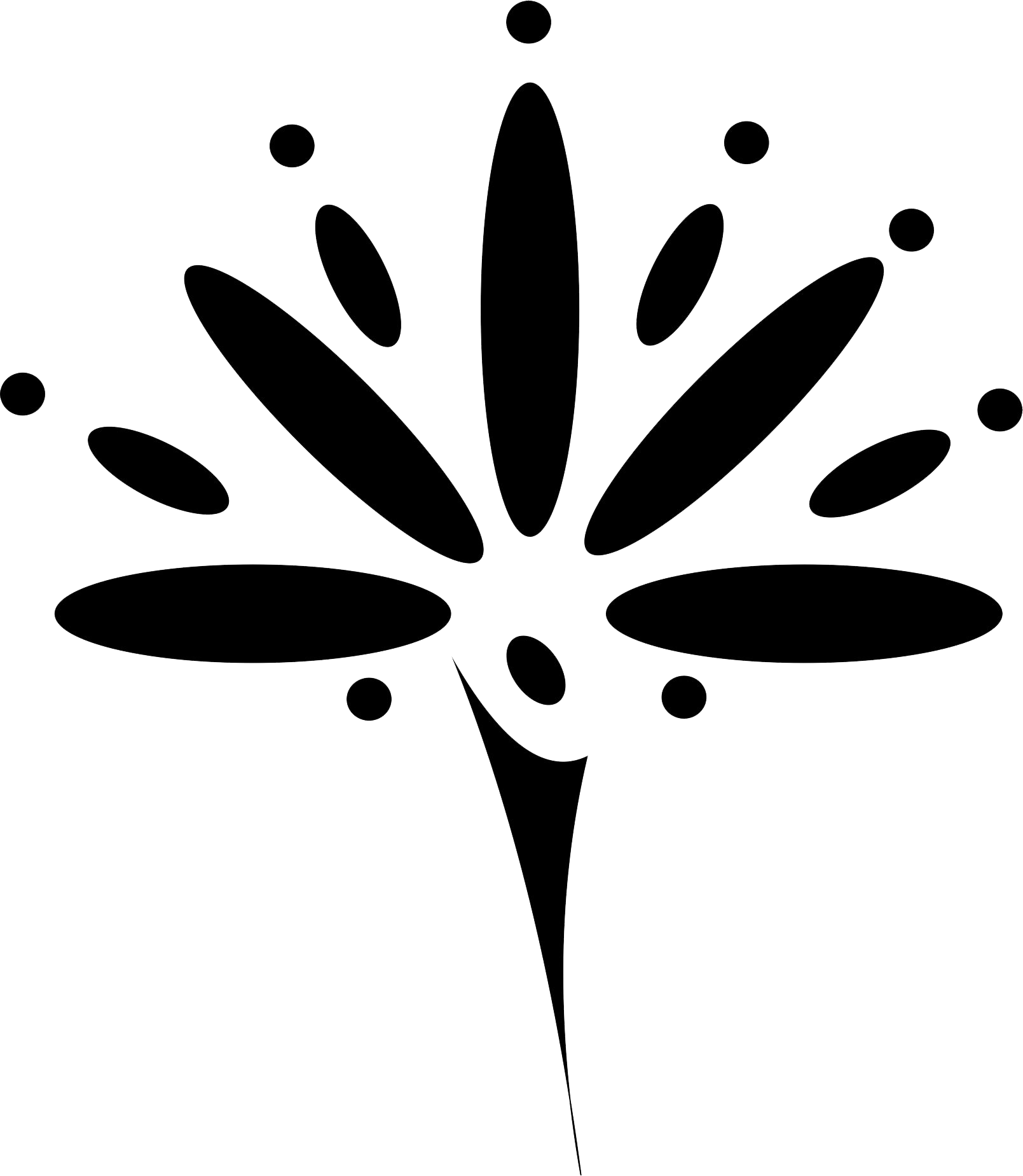 Black on White logo